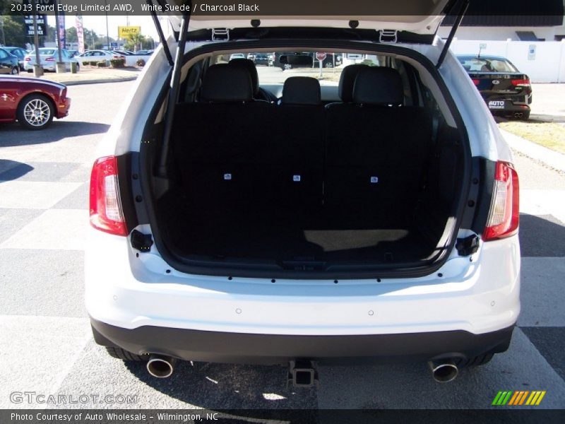 White Suede / Charcoal Black 2013 Ford Edge Limited AWD