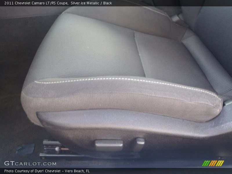 Silver Ice Metallic / Black 2011 Chevrolet Camaro LT/RS Coupe