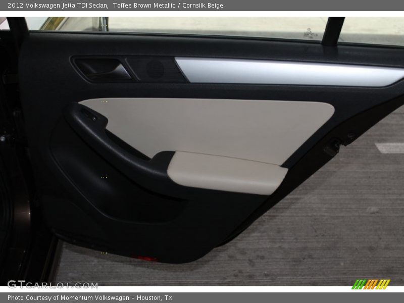 Toffee Brown Metallic / Cornsilk Beige 2012 Volkswagen Jetta TDI Sedan