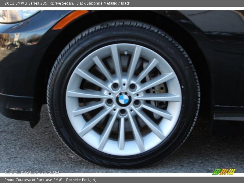 Black Sapphire Metallic / Black 2011 BMW 3 Series 335i xDrive Sedan