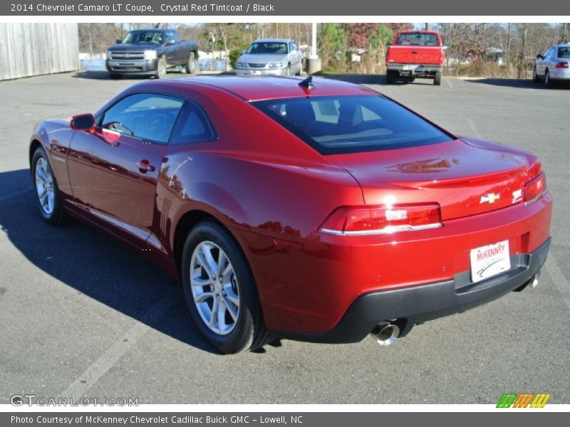 Crystal Red Tintcoat / Black 2014 Chevrolet Camaro LT Coupe