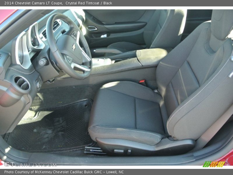 Crystal Red Tintcoat / Black 2014 Chevrolet Camaro LT Coupe