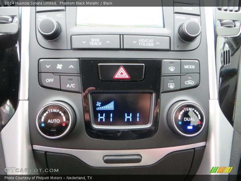 Phantom Black Metallic / Black 2014 Hyundai Sonata Limited
