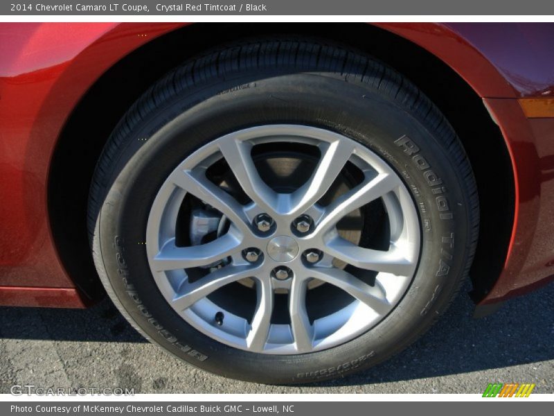 Crystal Red Tintcoat / Black 2014 Chevrolet Camaro LT Coupe