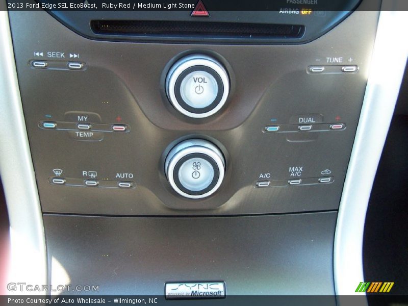 Ruby Red / Medium Light Stone 2013 Ford Edge SEL EcoBoost