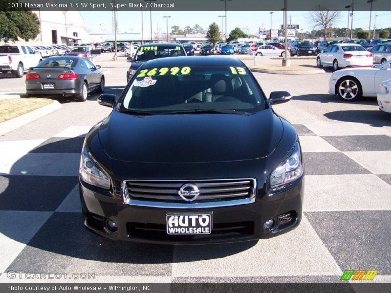Super Black / Charcoal 2013 Nissan Maxima 3.5 SV Sport