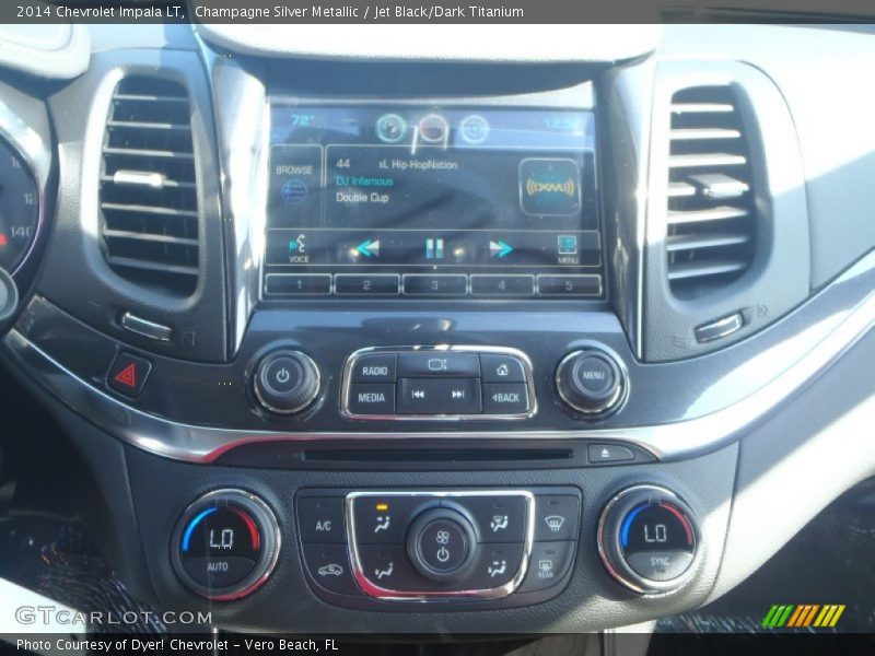 Champagne Silver Metallic / Jet Black/Dark Titanium 2014 Chevrolet Impala LT