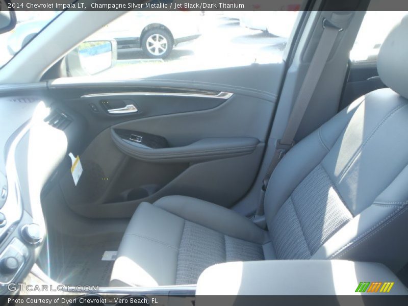Champagne Silver Metallic / Jet Black/Dark Titanium 2014 Chevrolet Impala LT
