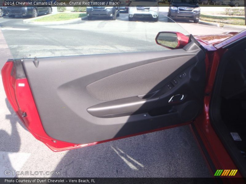 Crystal Red Tintcoat / Black 2014 Chevrolet Camaro LT Coupe