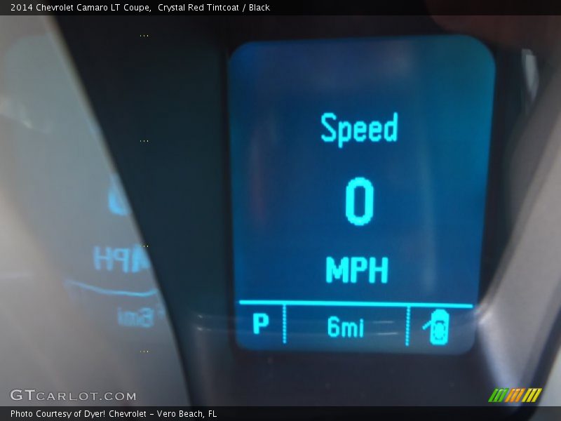 Crystal Red Tintcoat / Black 2014 Chevrolet Camaro LT Coupe