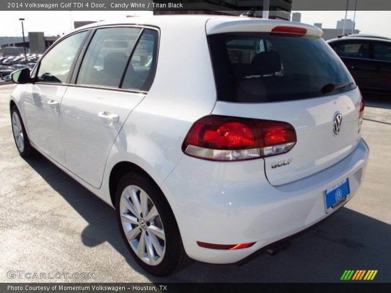 Candy White / Titan Black 2014 Volkswagen Golf TDI 4 Door