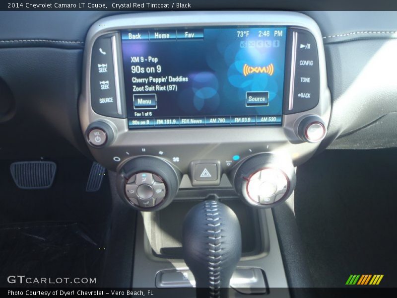 Crystal Red Tintcoat / Black 2014 Chevrolet Camaro LT Coupe