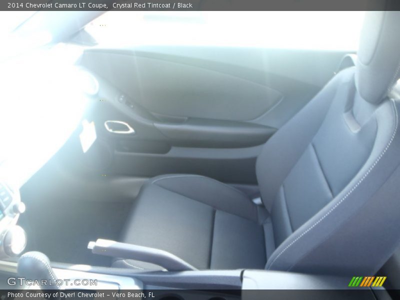 Crystal Red Tintcoat / Black 2014 Chevrolet Camaro LT Coupe