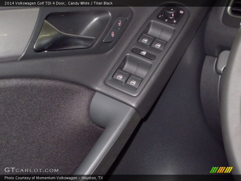 Candy White / Titan Black 2014 Volkswagen Golf TDI 4 Door