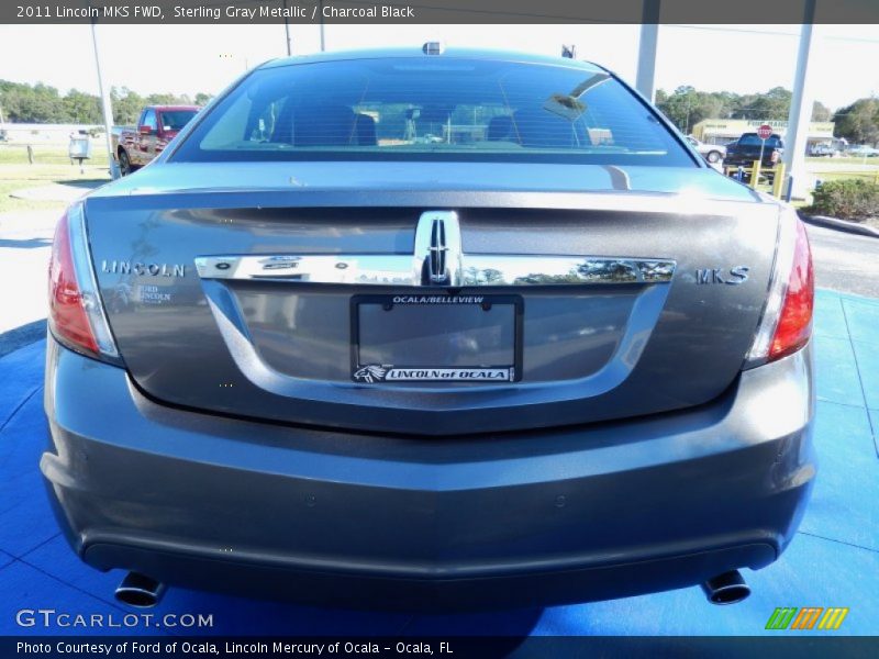 Sterling Gray Metallic / Charcoal Black 2011 Lincoln MKS FWD