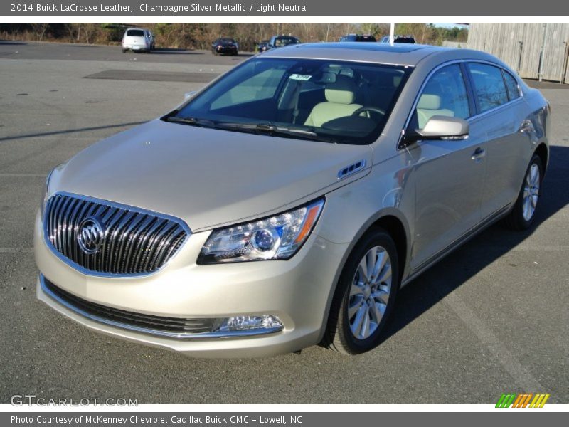 Champagne Silver Metallic / Light Neutral 2014 Buick LaCrosse Leather