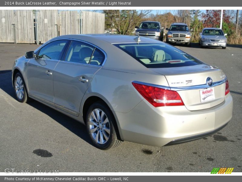 Champagne Silver Metallic / Light Neutral 2014 Buick LaCrosse Leather