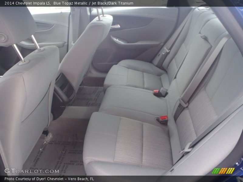 Blue Topaz Metallic / Jet Black/Dark Titanium 2014 Chevrolet Impala LS