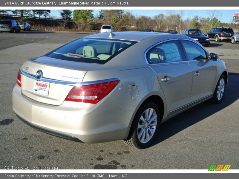 Champagne Silver Metallic / Light Neutral 2014 Buick LaCrosse Leather
