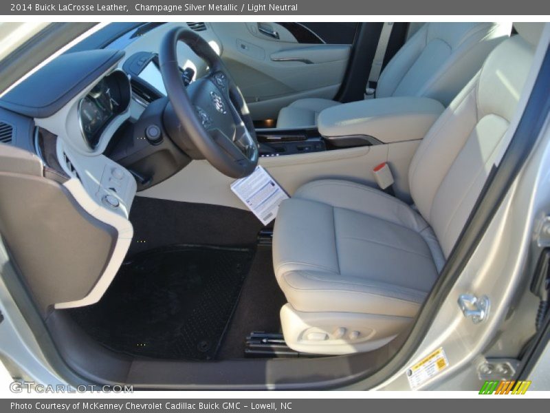 Champagne Silver Metallic / Light Neutral 2014 Buick LaCrosse Leather