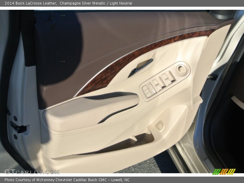 Champagne Silver Metallic / Light Neutral 2014 Buick LaCrosse Leather