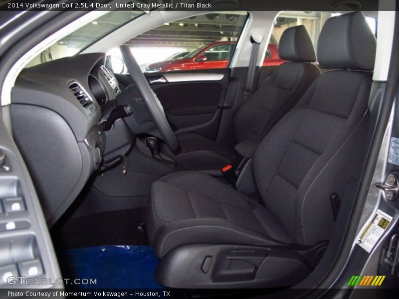 United Gray Metallic / Titan Black 2014 Volkswagen Golf 2.5L 4 Door