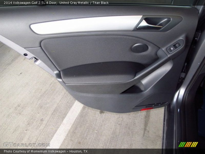 United Gray Metallic / Titan Black 2014 Volkswagen Golf 2.5L 4 Door
