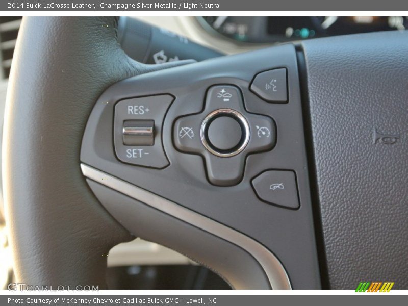 Controls of 2014 LaCrosse Leather