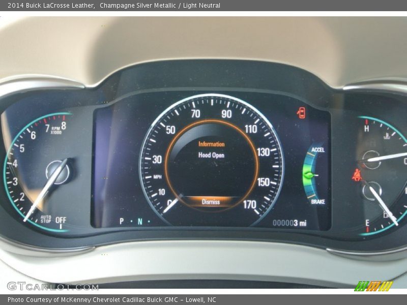  2014 LaCrosse Leather Leather Gauges