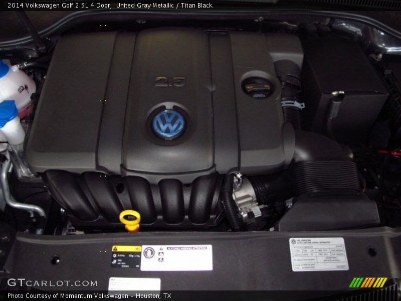 United Gray Metallic / Titan Black 2014 Volkswagen Golf 2.5L 4 Door