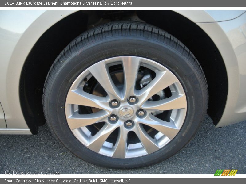  2014 LaCrosse Leather Wheel