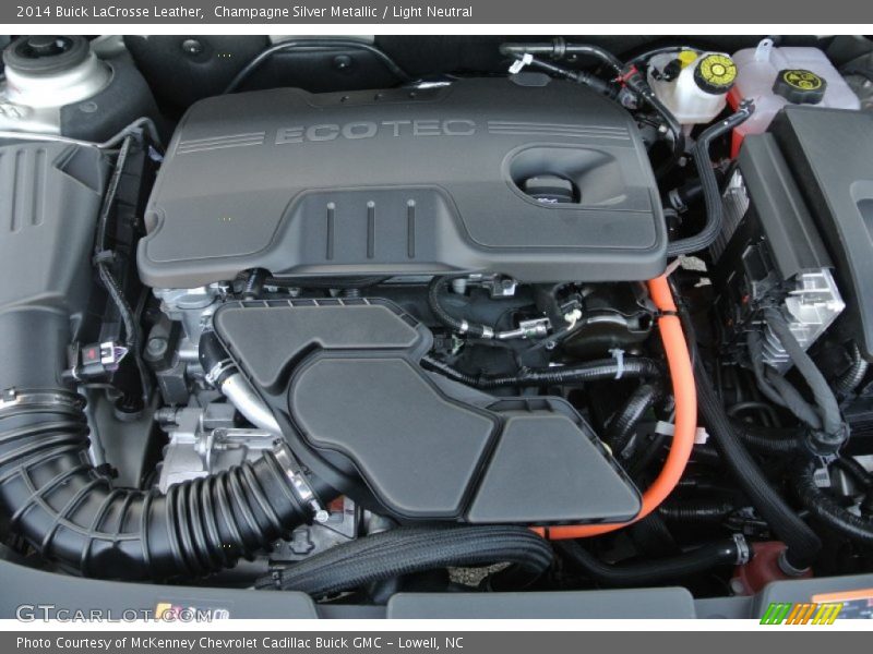  2014 LaCrosse Leather Engine - 2.4 Liter ECOTEC DI DOHC 16-Valve VVT 4 Cylinder Gasoline/eAssist Electric Motor