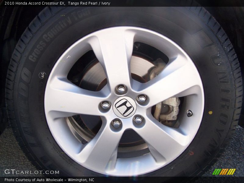 Tango Red Pearl / Ivory 2010 Honda Accord Crosstour EX