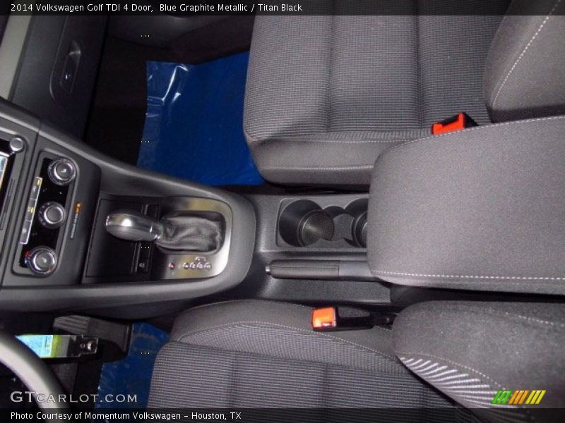 Blue Graphite Metallic / Titan Black 2014 Volkswagen Golf TDI 4 Door