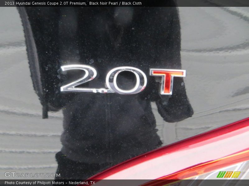 Black Noir Pearl / Black Cloth 2013 Hyundai Genesis Coupe 2.0T Premium