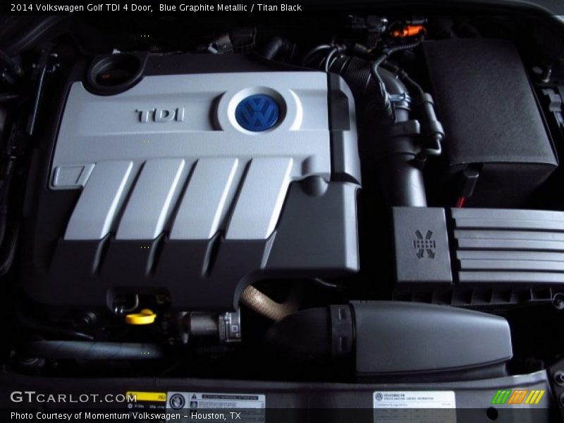  2014 Golf TDI 4 Door Engine - 2.0 Liter TDI DOHC 16-Valve Turbo-Diesel 4 Cylinder