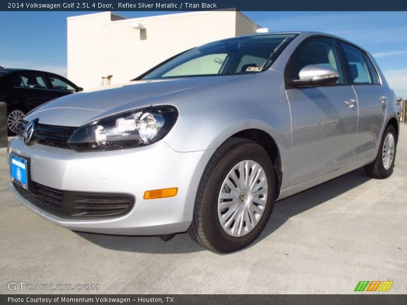Reflex Silver Metallic / Titan Black 2014 Volkswagen Golf 2.5L 4 Door