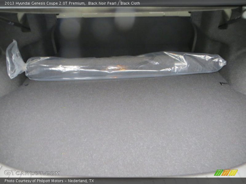 Black Noir Pearl / Black Cloth 2013 Hyundai Genesis Coupe 2.0T Premium