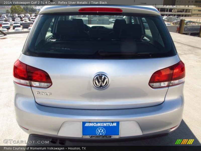 Reflex Silver Metallic / Titan Black 2014 Volkswagen Golf 2.5L 4 Door