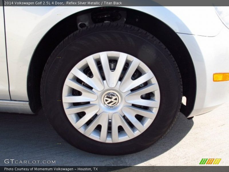 Reflex Silver Metallic / Titan Black 2014 Volkswagen Golf 2.5L 4 Door