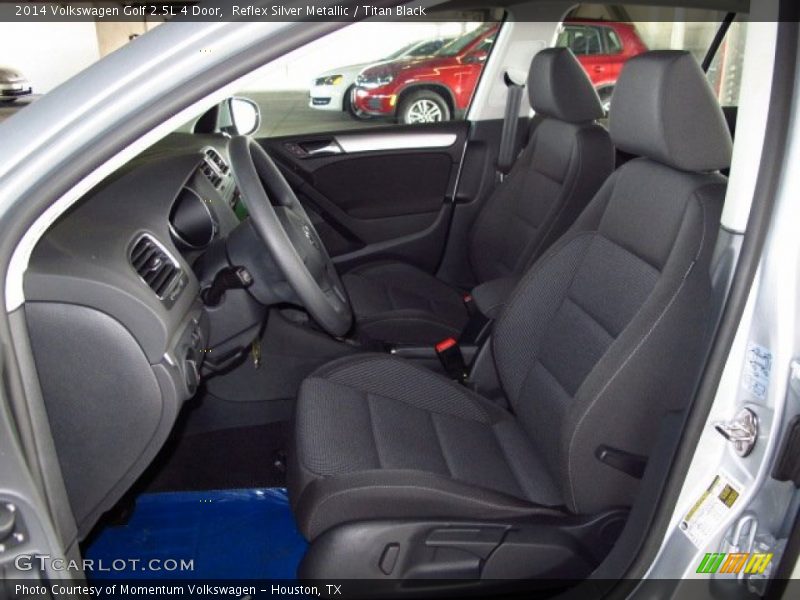Reflex Silver Metallic / Titan Black 2014 Volkswagen Golf 2.5L 4 Door