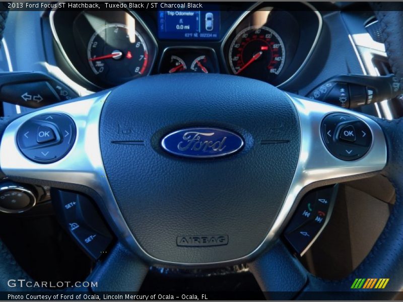 Tuxedo Black / ST Charcoal Black 2013 Ford Focus ST Hatchback