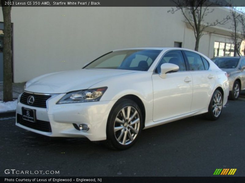 Starfire White Pearl / Black 2013 Lexus GS 350 AWD