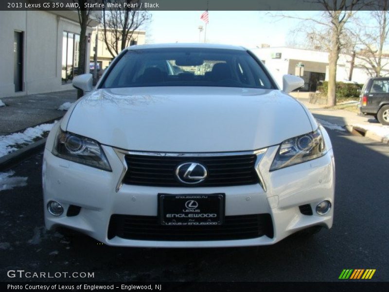 Starfire White Pearl / Black 2013 Lexus GS 350 AWD