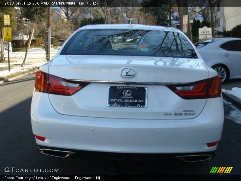 Starfire White Pearl / Black 2013 Lexus GS 350 AWD
