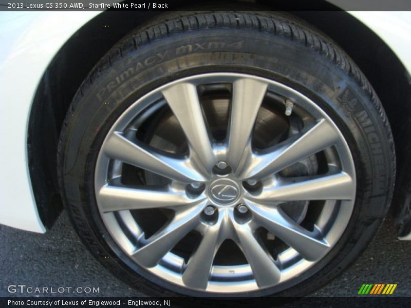 Starfire White Pearl / Black 2013 Lexus GS 350 AWD