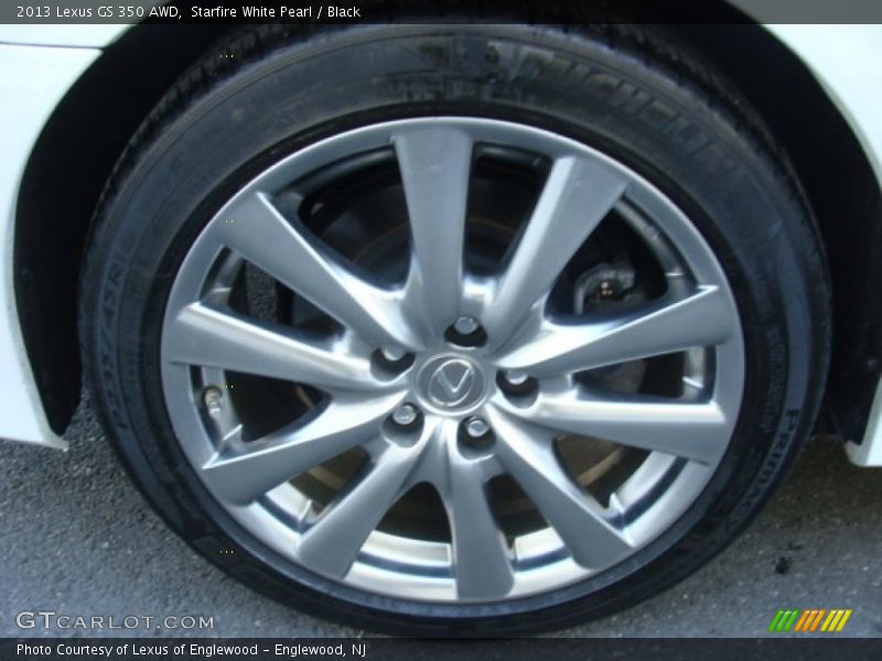 Starfire White Pearl / Black 2013 Lexus GS 350 AWD