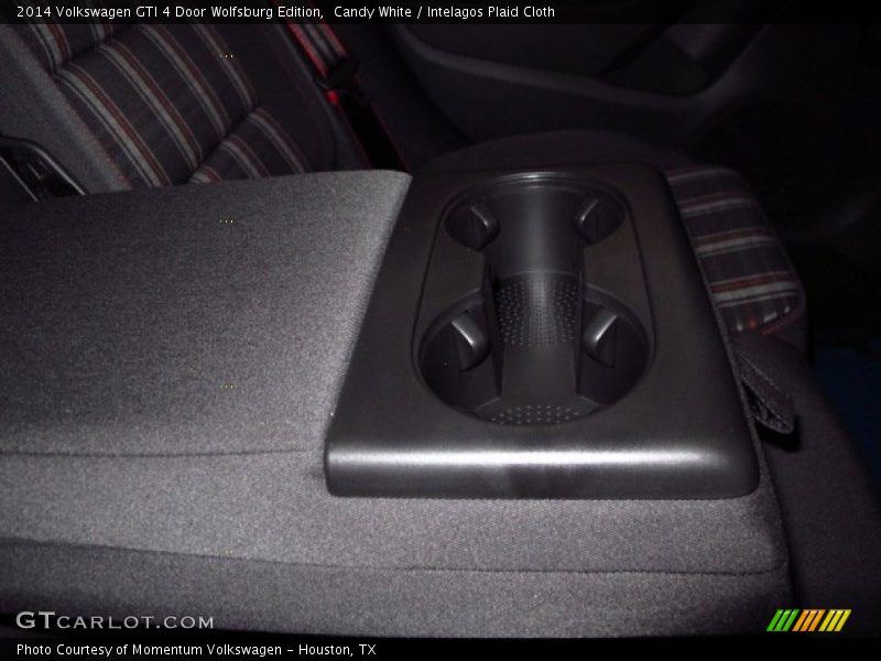 Candy White / Intelagos Plaid Cloth 2014 Volkswagen GTI 4 Door Wolfsburg Edition
