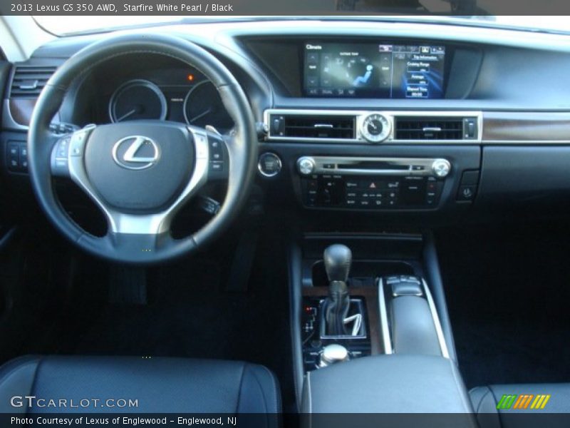 Starfire White Pearl / Black 2013 Lexus GS 350 AWD