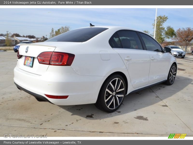 Pure White / Titan Black 2014 Volkswagen Jetta GLI Autobahn